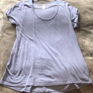 Light purple t-shirt from lularoe. Only worn twice